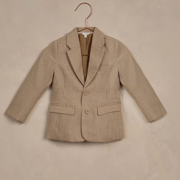 •SOLD• Rylee + Cru Sebastian Blazer, Golden Houndstooth 10 - Picture 1 of 2